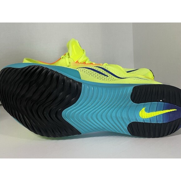 Nike ZoomX Streakfly Volt Running Shoe Men’s 12 Bright Crimson Yellow DJ6566-700 - Picture 9 of 16